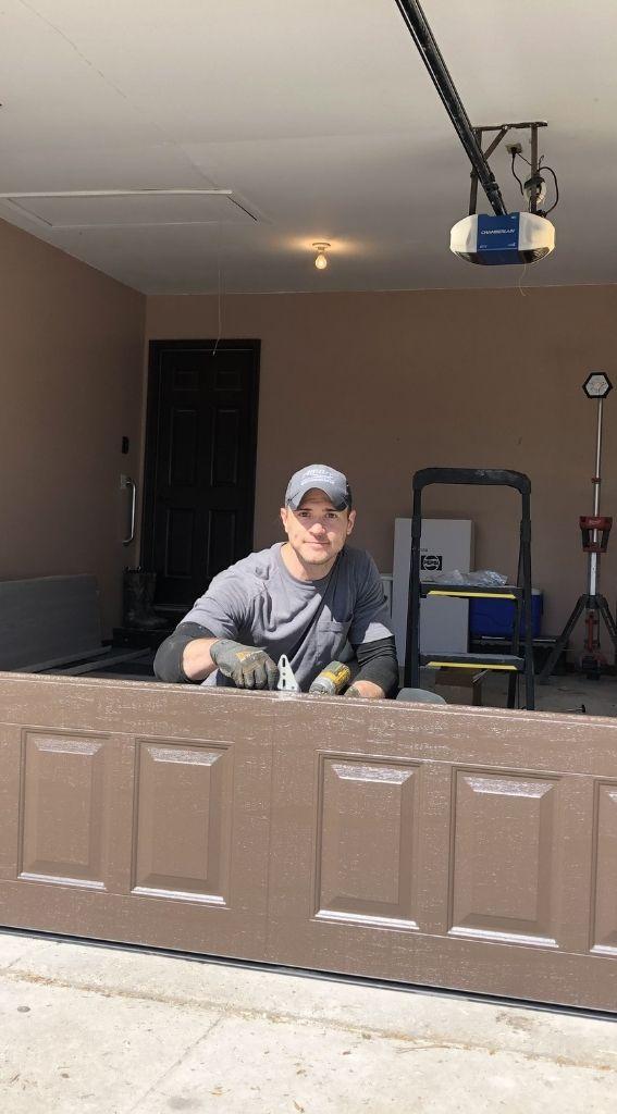 New Garage Door Installation Scribner