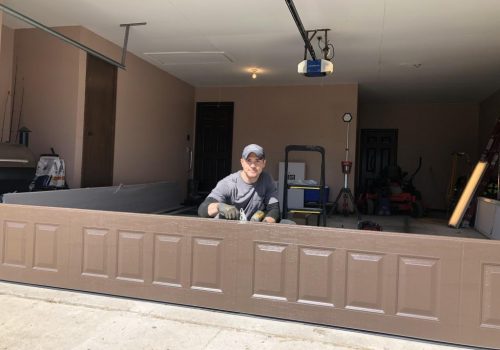 New Garage Door Installation Scribner