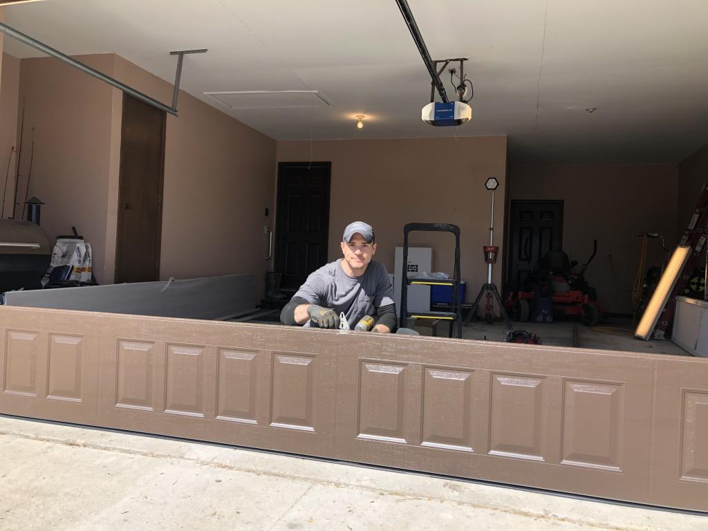 New Garage Door Installation Scribner