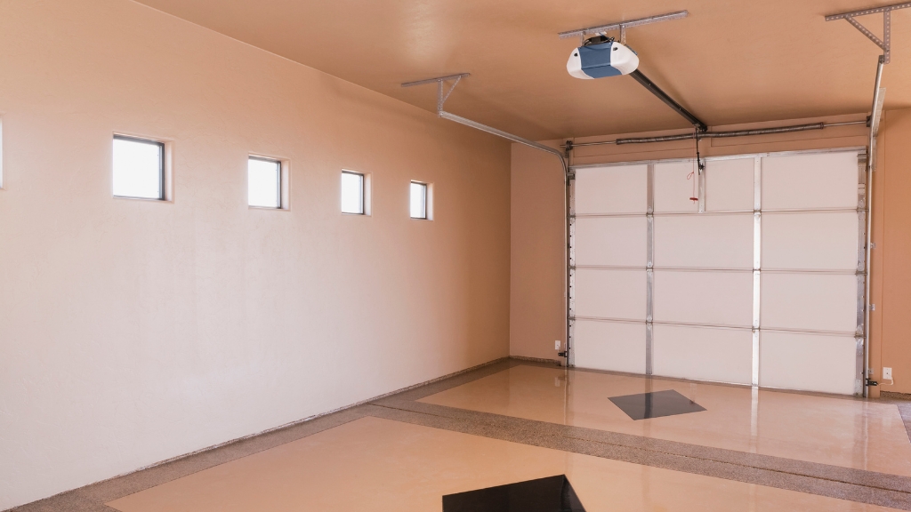 Get your garage space ready by decluttering and cleaning it up