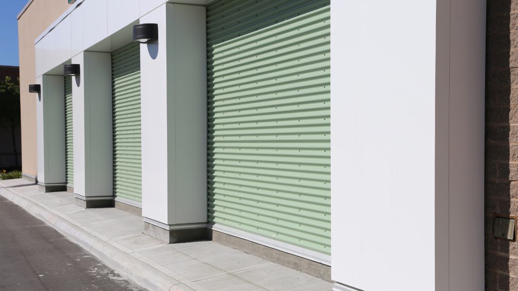 Maintaining commercial garage doors helps keep their good appearance