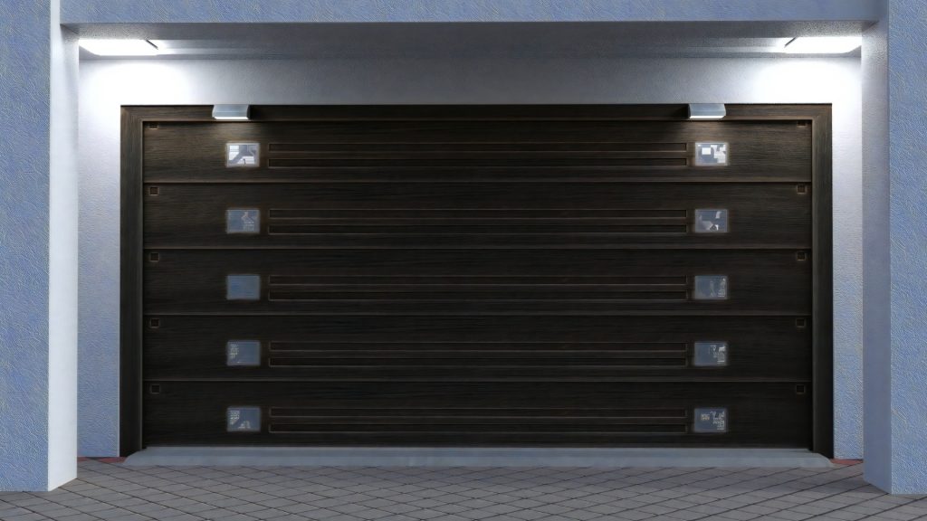 A home with beautiful door, thanks to professional garage door installation
