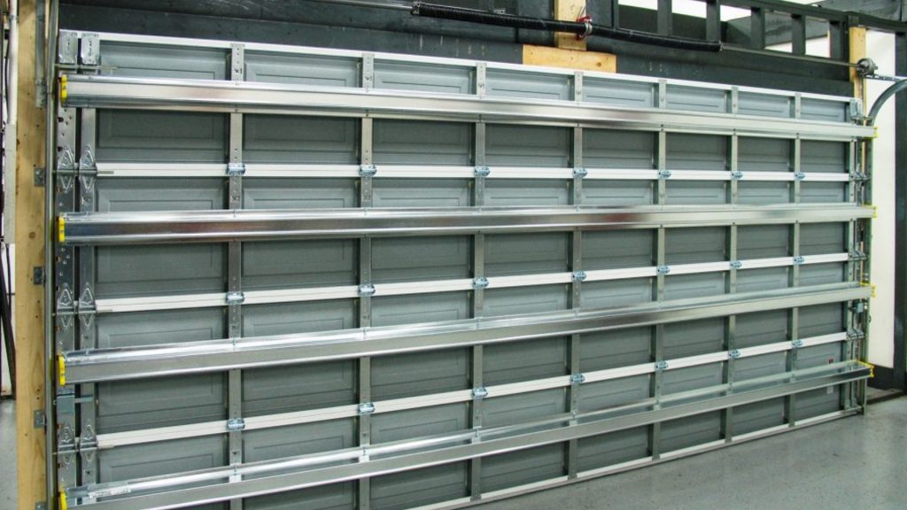 A hurricane-rated garage door