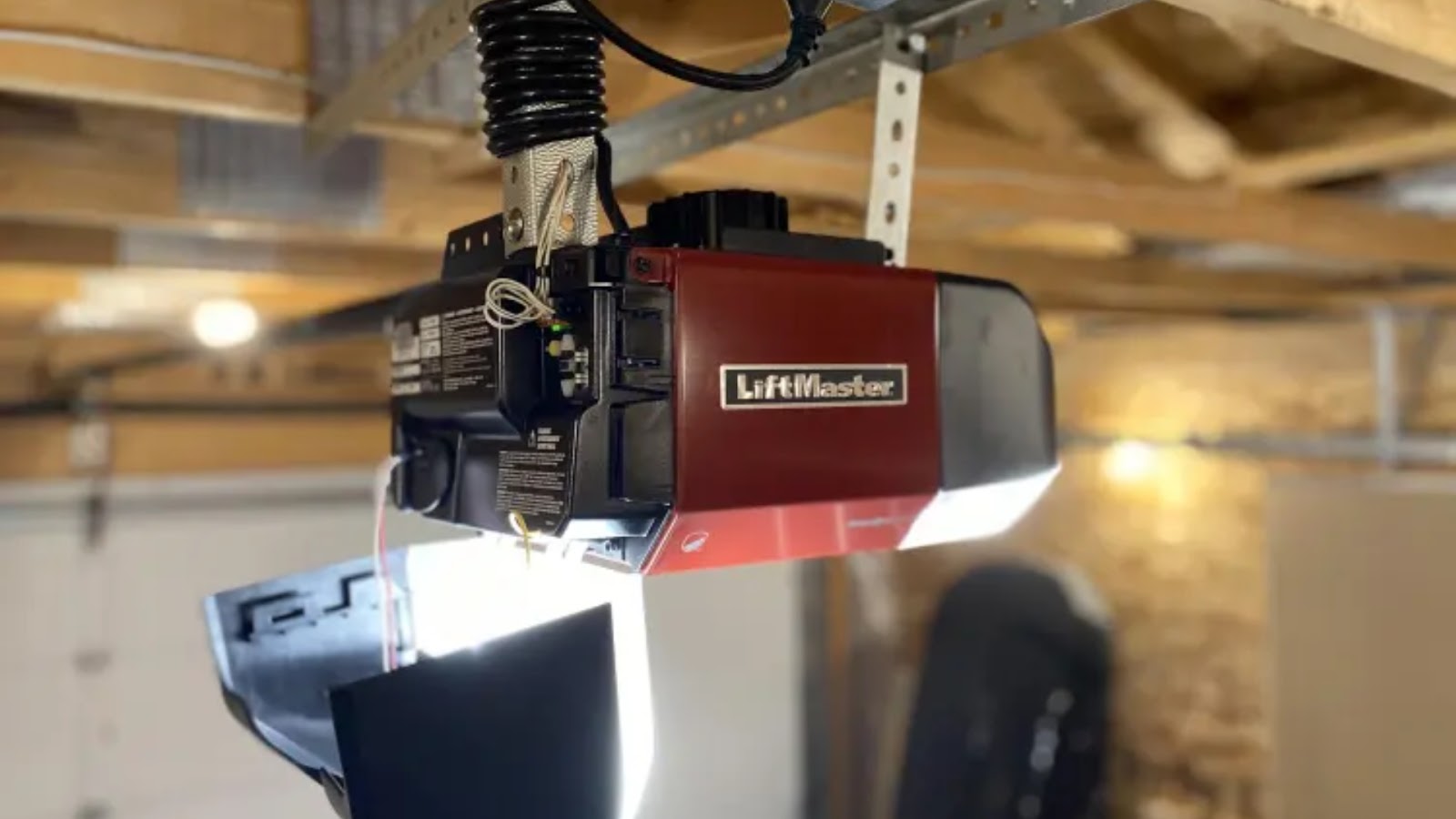 A LiftMaster garage opener with myQ system for better security