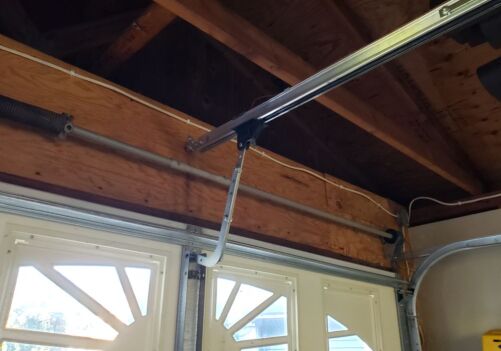 Garage Door Opener Track Replacement Bennington