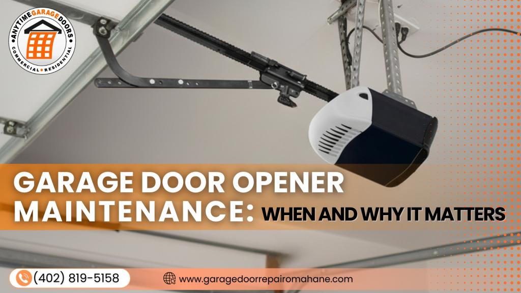 Expert tips on garage door opener maintenance to keep your system reliable, safe, and long-lasting