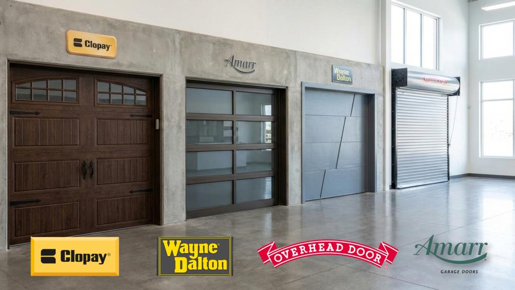 Top-rated garage door brands for residential homes