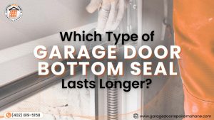 A guide on the different garage door bottom seal